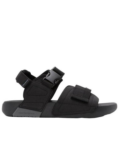 Buckle Sandals Black - NEW BALANCE - BALAAN 1