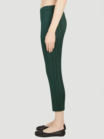 Pleated Please Issey Miyake Waistband Plissé Crop Pants - ISSEY MIYAKE - BALAAN 2