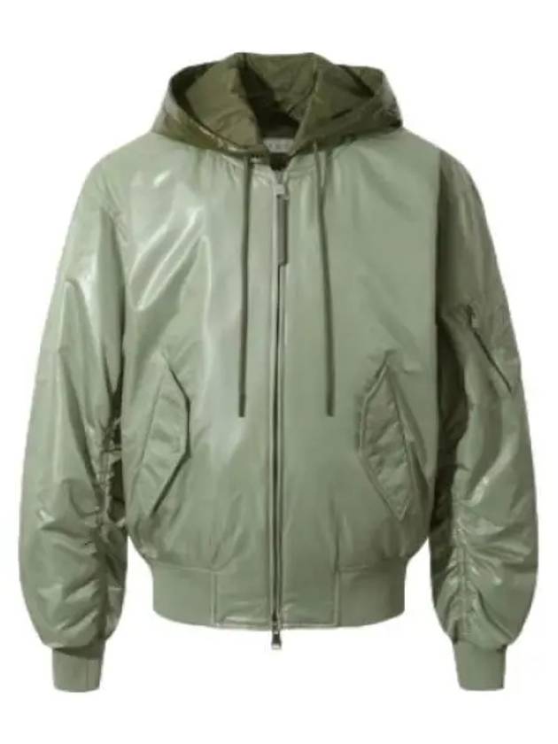 Glossy layered aviation jumper blouson jacket - IRO - BALAAN 1