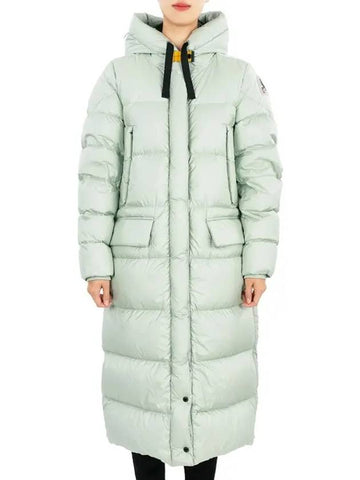 23 F W Women's MUMMY Hooded Down Long Padded Jacket Mochi PWPU EL32 219 - PARAJUMPERS - BALAAN 1