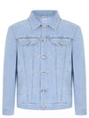 Classic Collar Denim Jacket Blue - BRUNELLO CUCINELLI - BALAAN 2