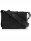 Intrecciato Cassette Small Cross Bag Black - BOTTEGA VENETA - BALAAN 2