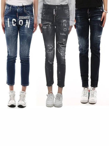 3 types of cropped jeans 0005 0514 0268 - DSQUARED2 - BALAAN 1