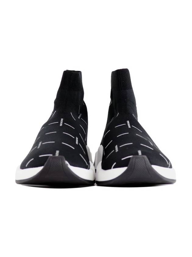 Speed ​​2.0 Logo High Top Sneakers Black - BALENCIAGA - BALAAN 4