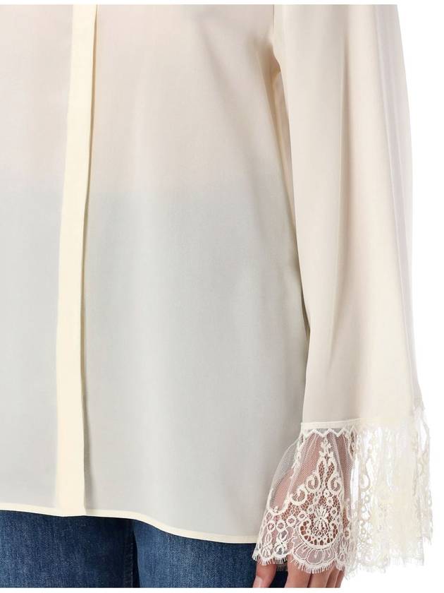 Chloé Fluid Blouse With Lace Cuffs - CHLOE - BALAAN 3