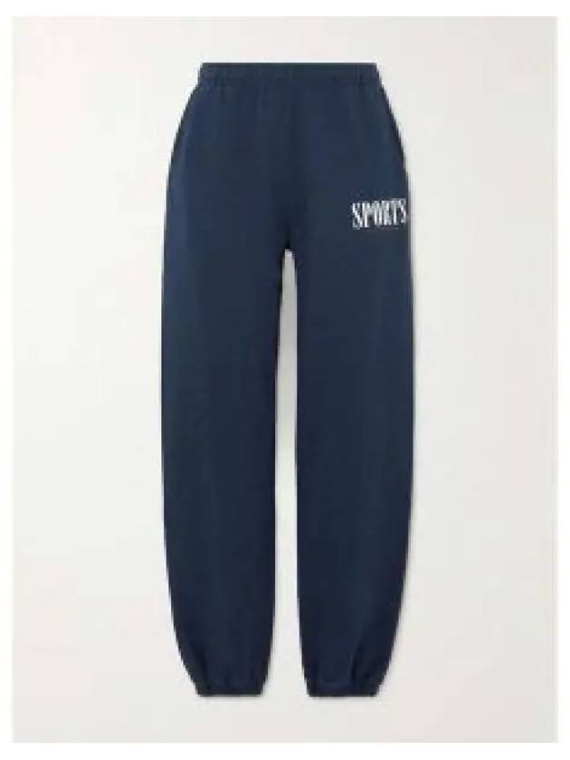 Sports sweatpants navy SWAW238NA 1128412 - SPORTY & RICH - BALAAN 1