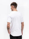 Just Do It Print Crew Neck Short Sleeve T-Shirt White - NIKE - BALAAN 3