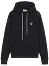 Grey Fox Head Patch Classic Hoodie Black - MAISON KITSUNE - BALAAN 2