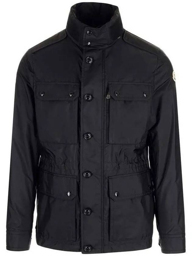 Man's Lez Rain Jacket Black - MONCLER - BALAAN 2