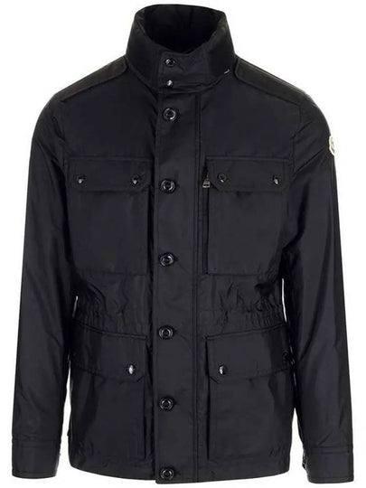 Men's Lez Rain Zip Up Jacket Black - MONCLER - BALAAN 2