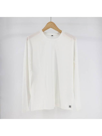 Basic Round Long Sleeve T-Shirt White - SUPENER - BALAAN 2