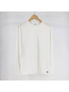 Basic Round Long Sleeve T-Shirt White - SUPENER - BALAAN 4