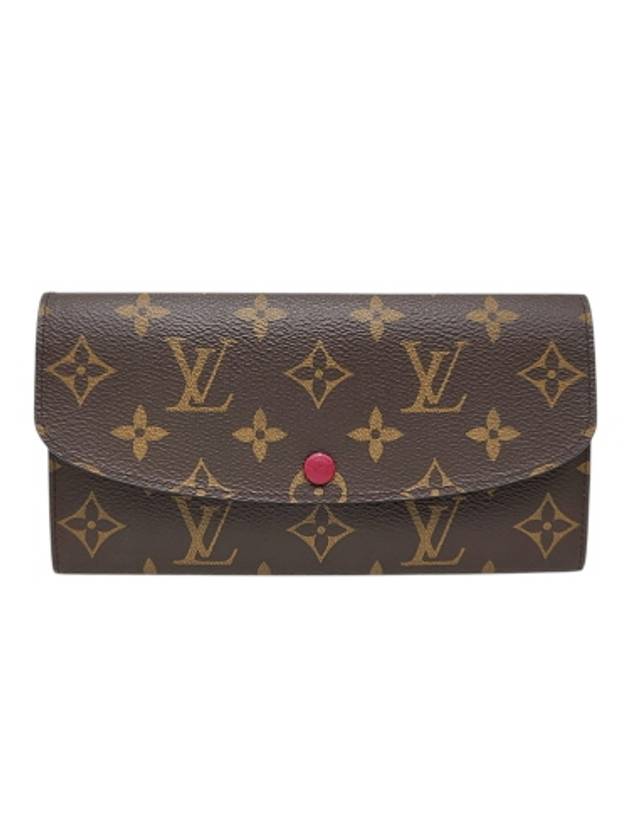 M60697 Monogram Canvas Emily Wallet Long - LOUIS VUITTON - BALAAN 1