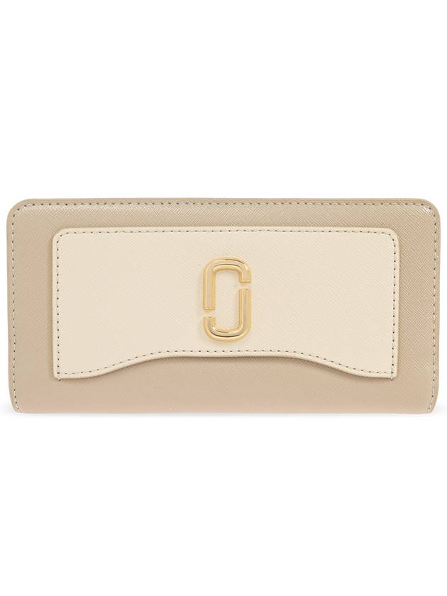 Marc Jacobs Leather Wallet ‘Snapshot’, Women's, Beige - MARC JACOBS - BALAAN 1