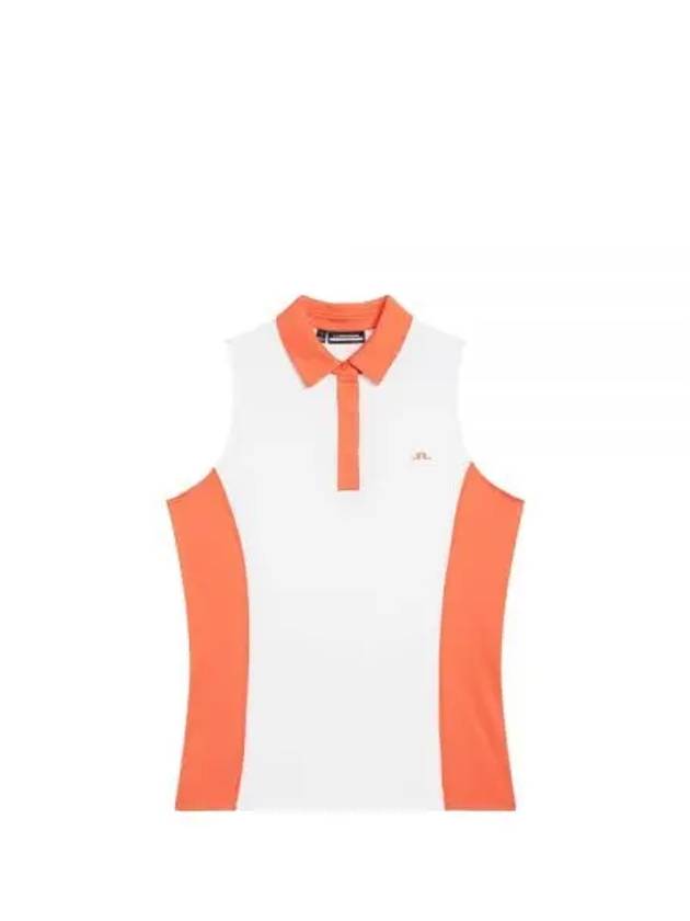 Edna Polo Sleeveless White - J.LINDEBERG - BALAAN 2