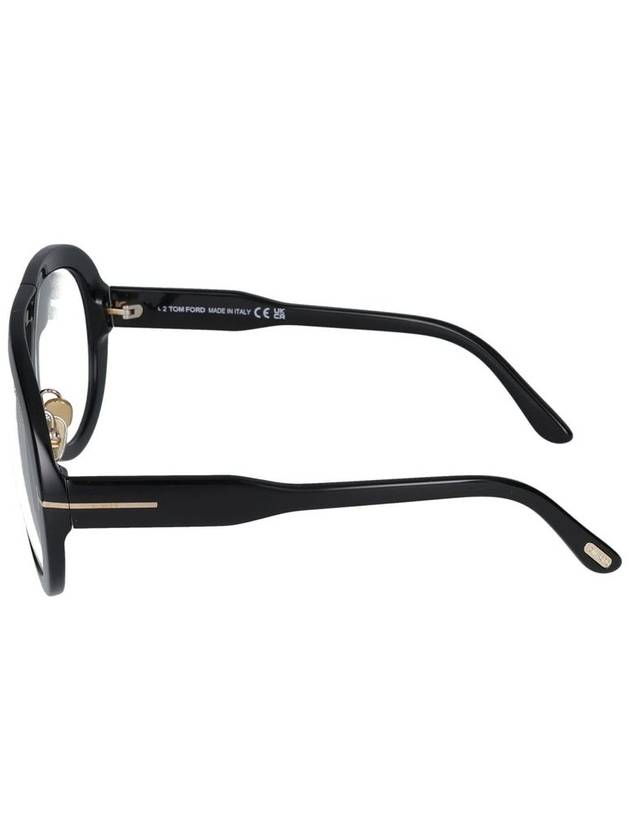 Eyewear Trojan Glasses Shiny Black - TOM FORD - BALAAN 4