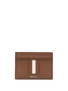 striped leather card holder 6304951 - BALLY - BALAAN 1