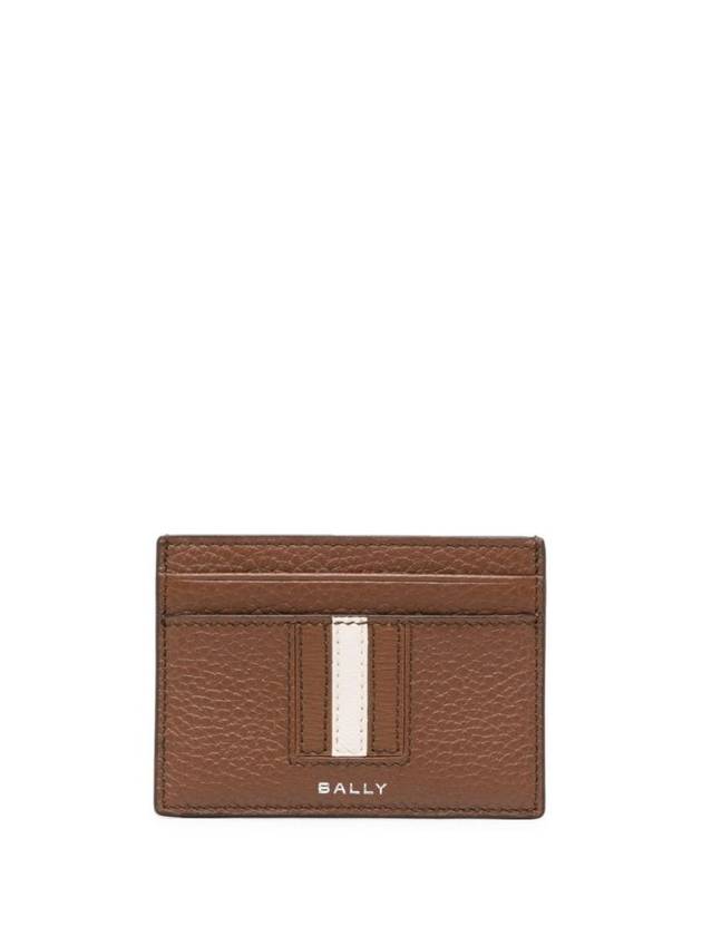 striped leather card holder 6304951 - BALLY - BALAAN 1