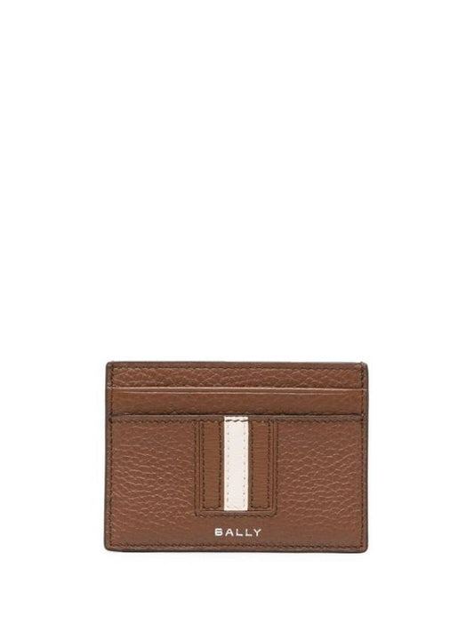 striped leather card holder 6304951 - BALLY - BALAAN 1