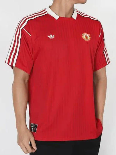 Manchester United Terrace Icons Jersey Short Sleeve T-Shirt Red - ADIDAS - BALAAN 2