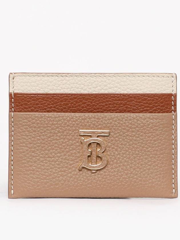 TB Tritone Granny Card Wallet Beige - BURBERRY - BALAAN 4