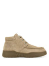 Suede Log Wolker Boots Beige - BURBERRY - BALAAN 1