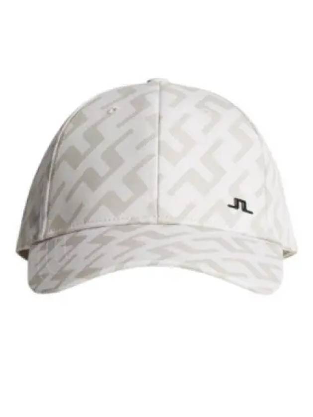 Elo Printed Ball Cap White - J.LINDEBERG - BALAAN 2