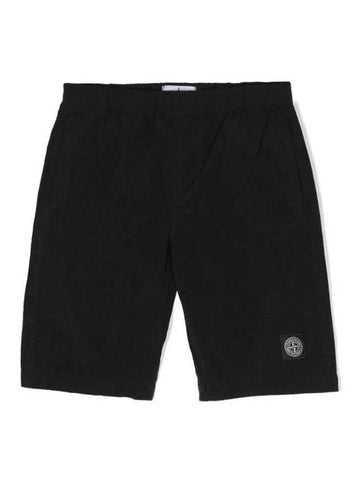 Stone Island Short Pants 8016B0643V0029 Black - STONE ISLAND - BALAAN 1