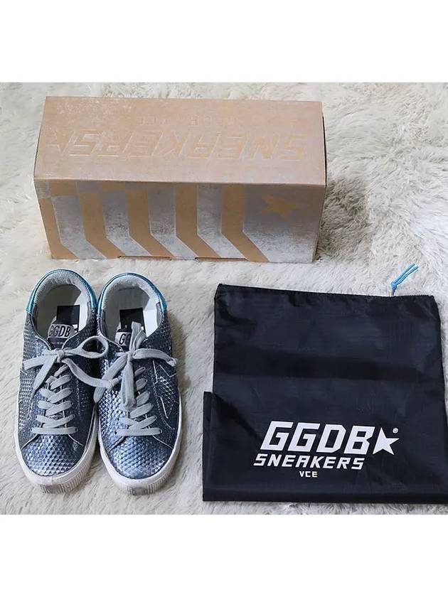 May Metal Low Top Sneakers Silver - GOLDEN GOOSE - BALAAN 6