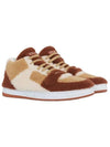 CT-02 Scratch Shearling Mid Low Top Sneakers - CELINE - BALAAN 4