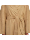 Ludmilla Icon Cashmere Single Coat Beige - MAX MARA - BALAAN 11