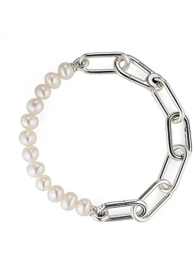 Me Freshwater Cultured Pearl Bracelet Silver - PANDORA - BALAAN 4