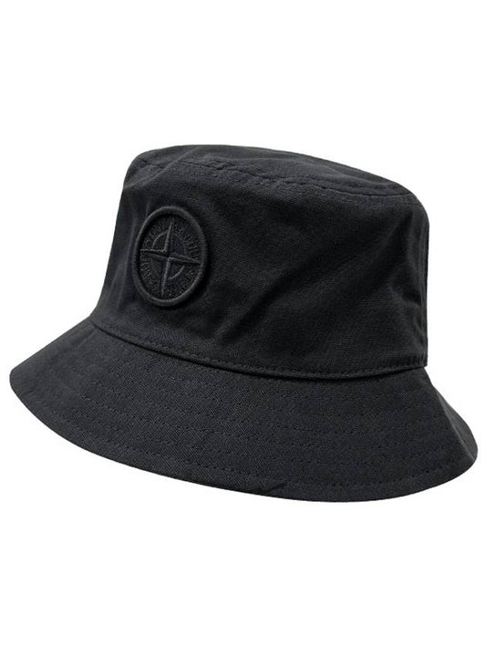 24Ss Kids Stone Island Hat Cap Stone Island 801690365 V0029 Black Black - STONE ISLAND - BALAAN 2