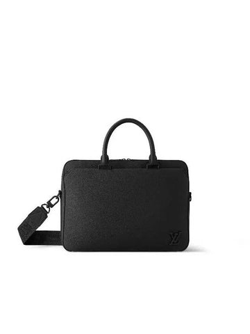 Men's Pilot Brief Case Black - LOUIS VUITTON - BALAAN 1