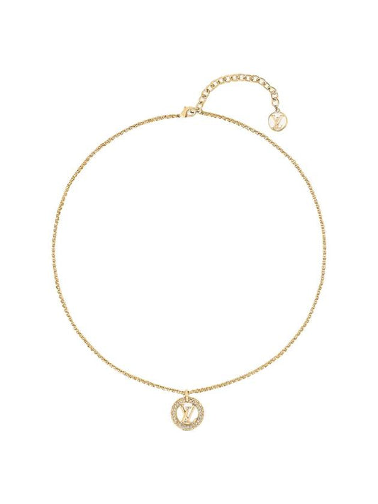 Women's Louise Louise by Knight Necklace Gold - LOUIS VUITTON - BALAAN 1