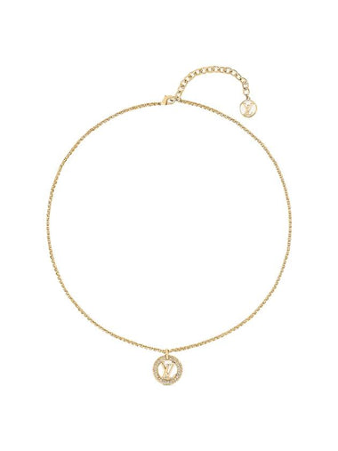 Louise By Night Necklace Gold - LOUIS VUITTON - BALAAN 1