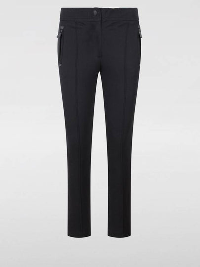 Twill Skinny Pants Black - MONCLER - BALAAN 2