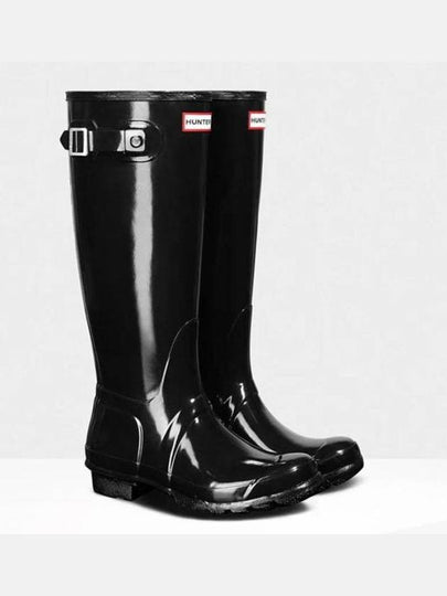 Original Tall Gloss Rain Boots Black - HUNTER - BALAAN 2