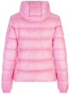 Women's Gles Down Short Padding Rose Pink - MONCLER - BALAAN 4