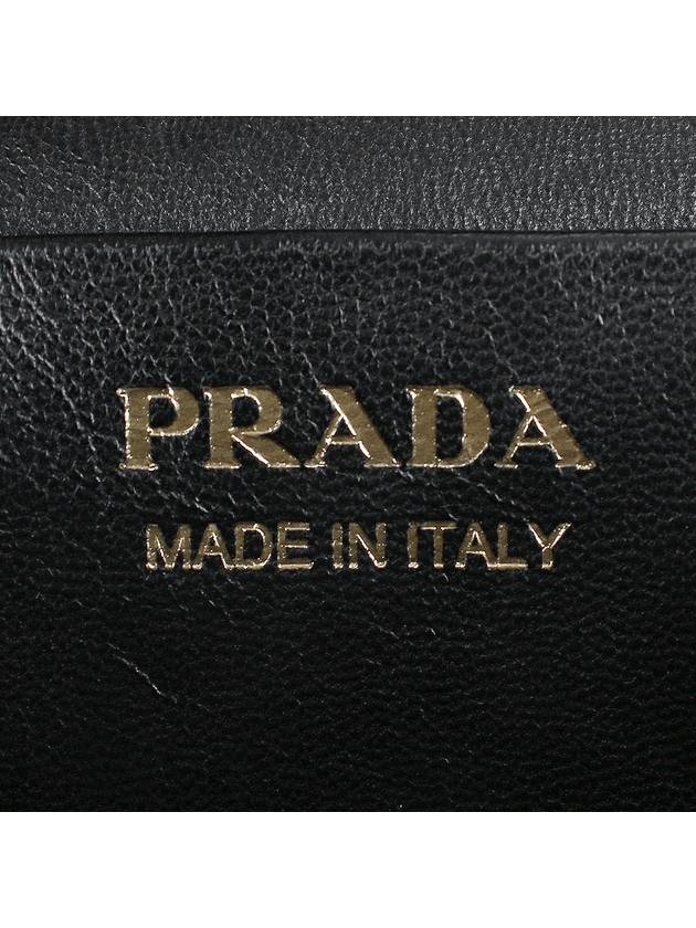 Leather Mini Bag Black - PRADA - BALAAN 10