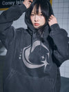 C Logo Star Pigment Hooded Top Smoke Black - CPGN STUDIO - BALAAN 3