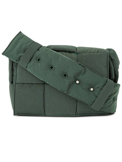 Cassette Padded Tech Small Cross Bag Green - BOTTEGA VENETA - BALAAN 2