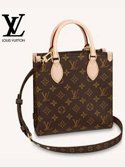 Sac Plat BB Monogram Tote Bag Brown - LOUIS VUITTON - BALAAN 2