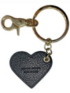 Grain Leather Heart Keyring Black - VIVIENNE WESTWOOD - BALAAN 4