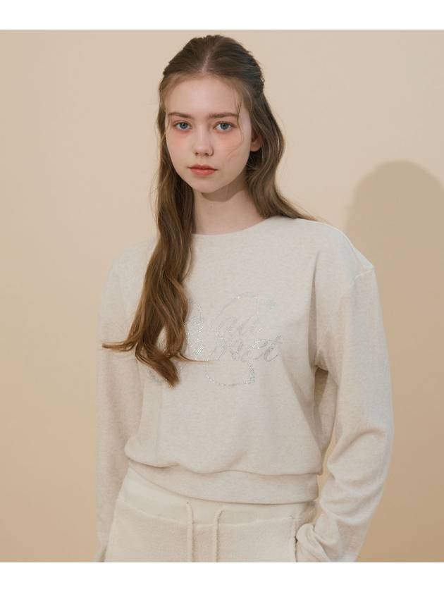 wool terry knit ivory - ETRE AU SOMMET - BALAAN 2