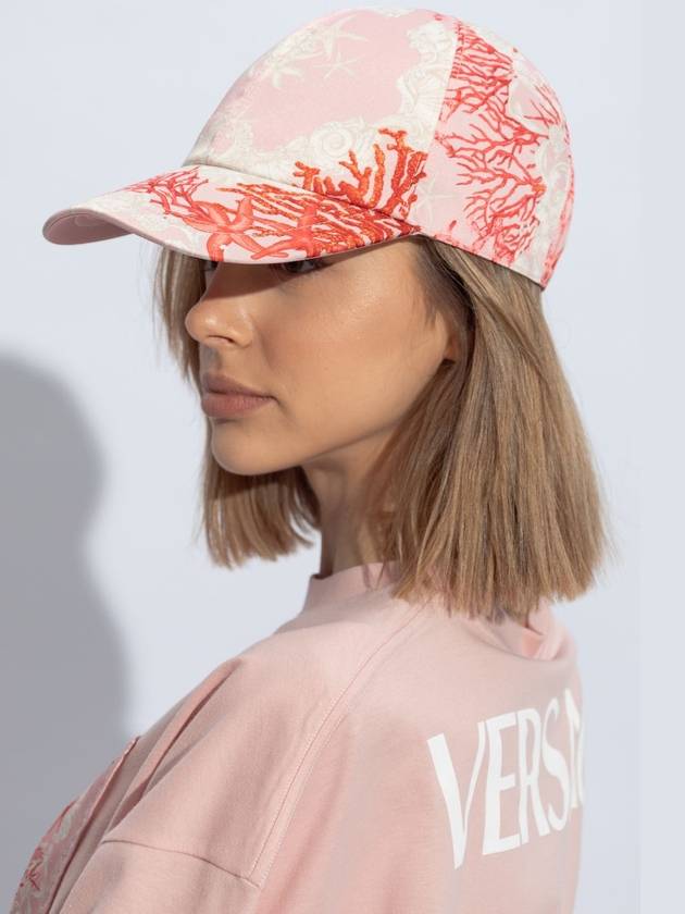 Graphic Print 6 Panel Cap Hat 10127521A11590 - VERSACE - BALAAN 3