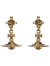 New Petite ORB Earrings Gold - VIVIENNE WESTWOOD - BALAAN 3