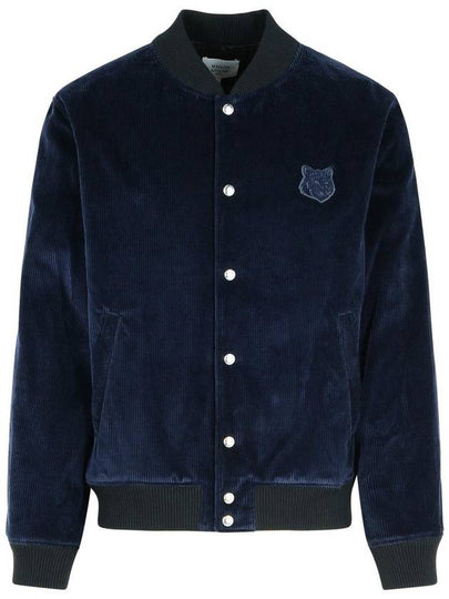 Teddy Bomber Jacket Blue - MAISON KITSUNE - BALAAN 2