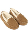 Ansley Fur Moccasin Slipper Chestnut - UGG - BALAAN 4