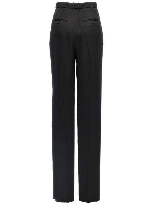 Saint Laurent Satin Pants - SAINT LAURENT - BALAAN 2